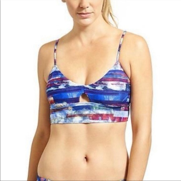 NWT Athleta Redondo Keyhole Bikini top-small - Picture 1 of 6